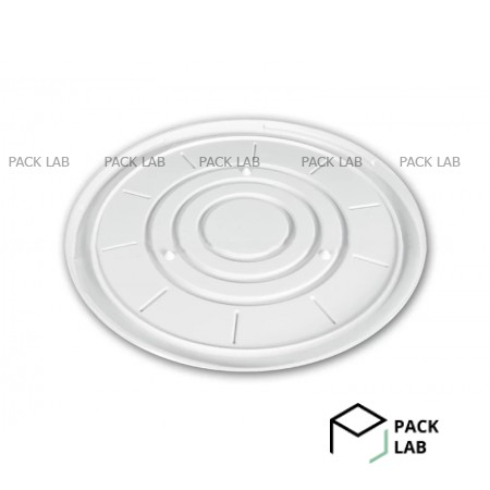 Packaging for cakes PS-25 white d-280 mm