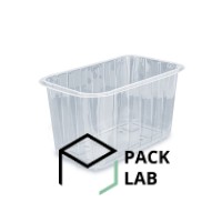 Tray for berries and fruits 1kg (PP701) transparent