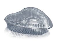Blister packaging for desserts PS-33 219*194*55 mm "Heart" Blister packaging for desserts PS-33 219*194*55 mm "Heart"