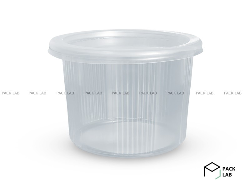 Jar PP-115-500 with lid