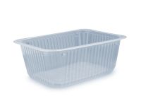 Container PP 118-1000 transparent bottom with lid 187*137*70 mm
