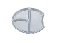 PET insert 3 sections for salad bowl beveled 750 ml PET insert 3 sections for salad bowl beveled 750 ml