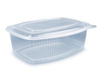 PP container with lid, 2000 ml 234*179*81 mm