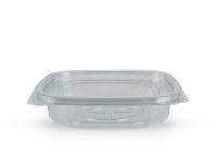 SPK-250 transparent rectangular container 250 ml with lid