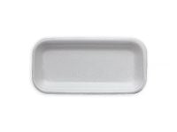 Food tray foam polystyrene white 030-TR 175*85*20 mm