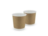 WHITE KRAFT CUP TWO-LAYER 110 ML
