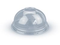 PET dome lid for cup d 95 mm without hole