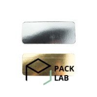 Gold aluminum backing 40x160 mm (eclair)