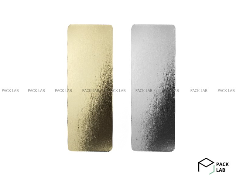 Cake board gold/silver 70*200 mm
