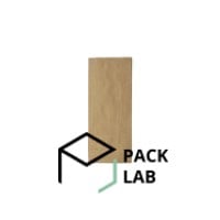 Brown paper bag 320*130*85 mm with bottom Brown paper bag 320*130*85 mm with bottom