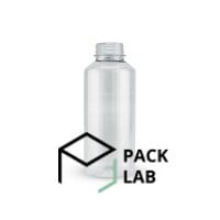 Bottle 500 ml transparent 38 mm neck Bottle 500 ml transparent 38 mm neck
