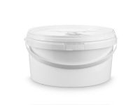 Plastic bucket white 3 l 221*112 mm