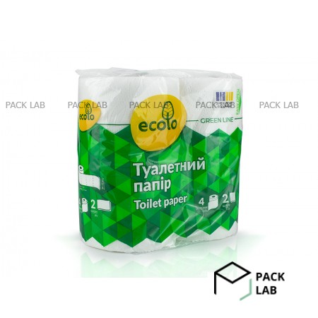 Toilet paper two-layer "Mildi Smart" white 4 pieces