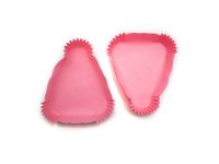 Paper tartlet triangular pink