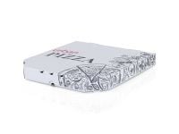 Коробка для пиццы белая с лого URBAN 300*300*39