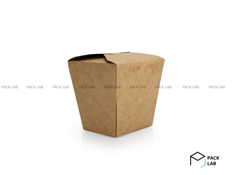 Paste box 500 ml kraft assembled