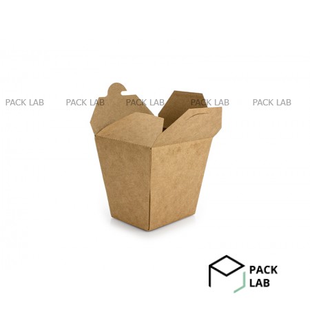 Paste box 500 ml kraft assembled Paste box 500 ml kraft assembled