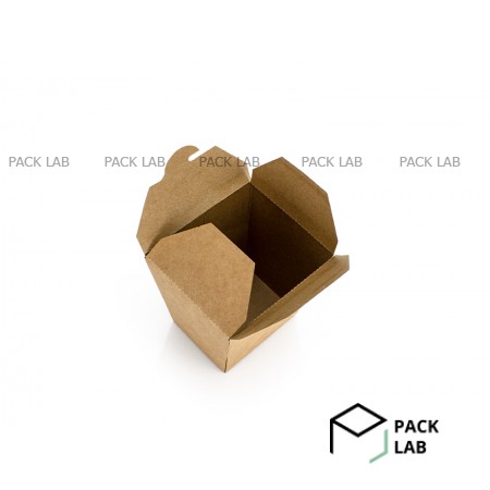 Paste box 500 ml kraft assembled Paste box 500 ml kraft assembled