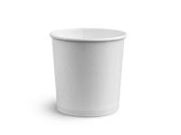 Paper soup bowl round white 360 ml