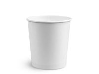 Round paper soup bowl white 480 ml