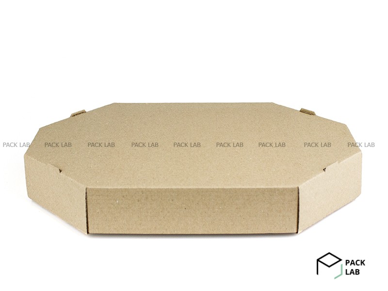 Коробка для хачапурі бура 295*191*45 мм