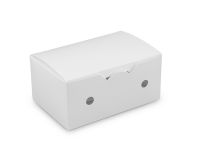 Paper box with holes white 130*85*60 mm