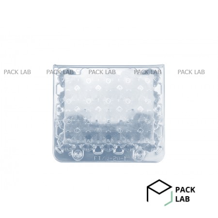 Quail PET packaging for 20 eggs (transparent) Quail PET packaging for 20 eggs (transparent)