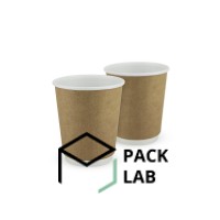 WHITE KRAFT CUP TWO-LAYER 180 ML