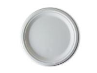 Paper plate BIO round white 225 mm