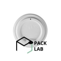 Lid BIO white 80 mm for a cup 270/340 ml