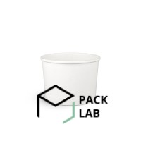 Soup bowl coated paper white 240 ml