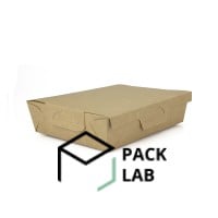 Paper metallized container kraft 190*150*50 mm Paper metallized container kraft 190*150*50 mm