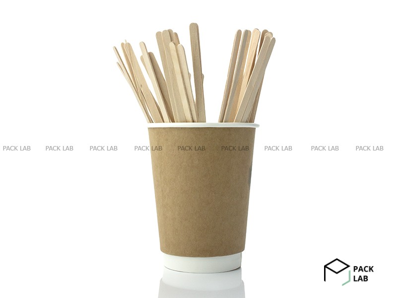 Wooden stirrer 176 mm for drinks