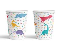 COLORED PAPER CUP 270 ML EVENT "DINO"