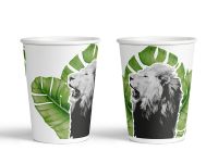 COLORED PAPER CUP 270 ML EVENT "THE LION KING"