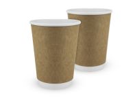 WHITE KRAFT CUP TWO-LAYER 430 ML
