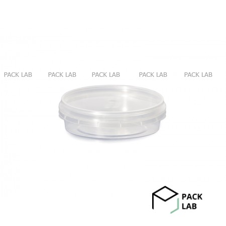Round plastic container with lid 75/93 (Perint)