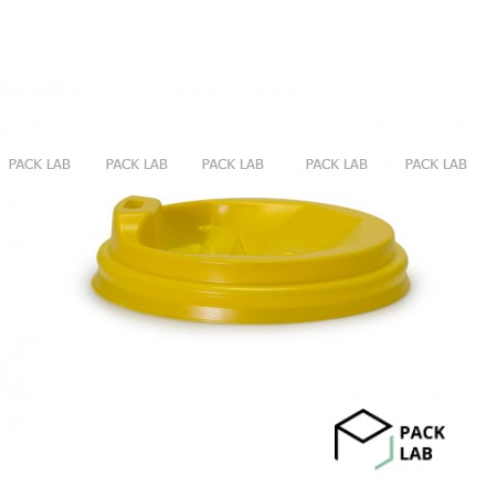 Drinking bowl cover 77 yellow (for glasses 250 ml.)