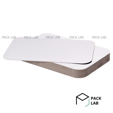 Lid for container R86L aluminum-cardboard