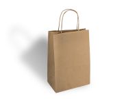 Paper bag 350 * 290 * 210 with handle wide bottom