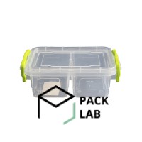 Container plastic minilux double 0.5 l.