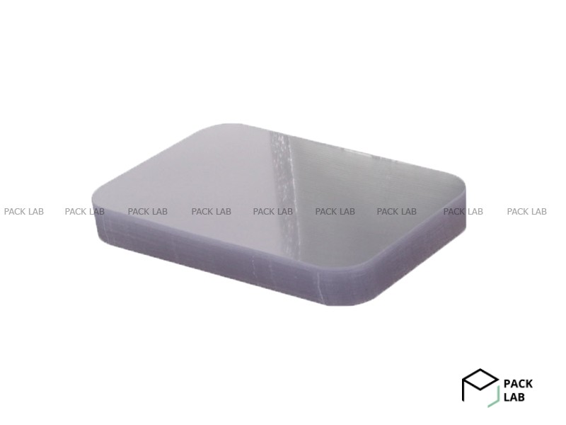 Lid for container SP64L plastic flat