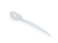 Disposable transparent spoon