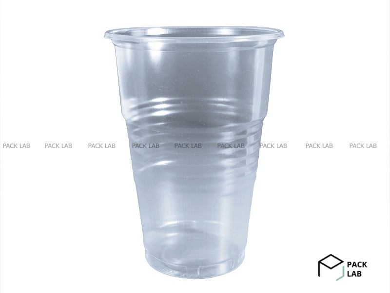 Disposable beer glass 480 ml