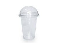 PET plastic glass economy 420ml without lid