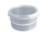 Round bucket with lid 2.3 l