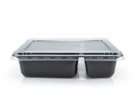 BLACK BLACK CONTAINER (2 SECTIONS 2/30) 800 ML