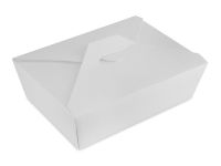 WHITE PAPER LUNCH BOX NO. 1 113*90*64 mm