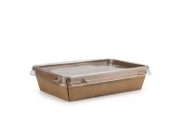 CONTAINER 500 ML CRAFT WITH PLASTIC LID