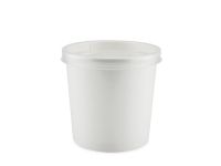 TUREEN WHITE 360 ML WITH PLASTIC LID